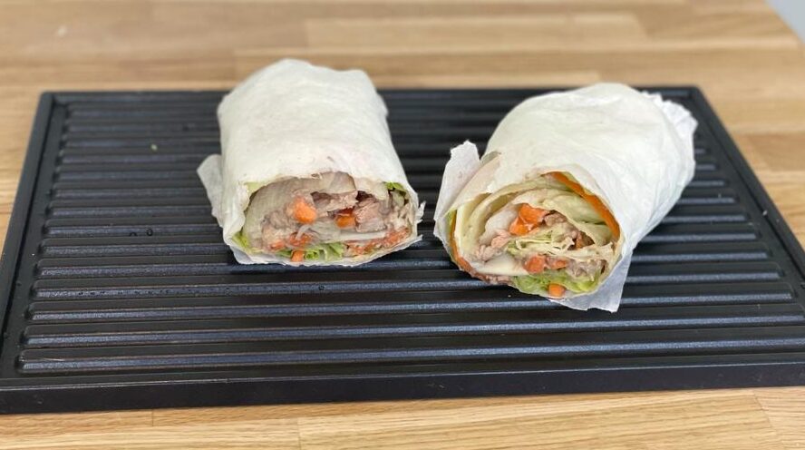 receta de wrap de lechuga